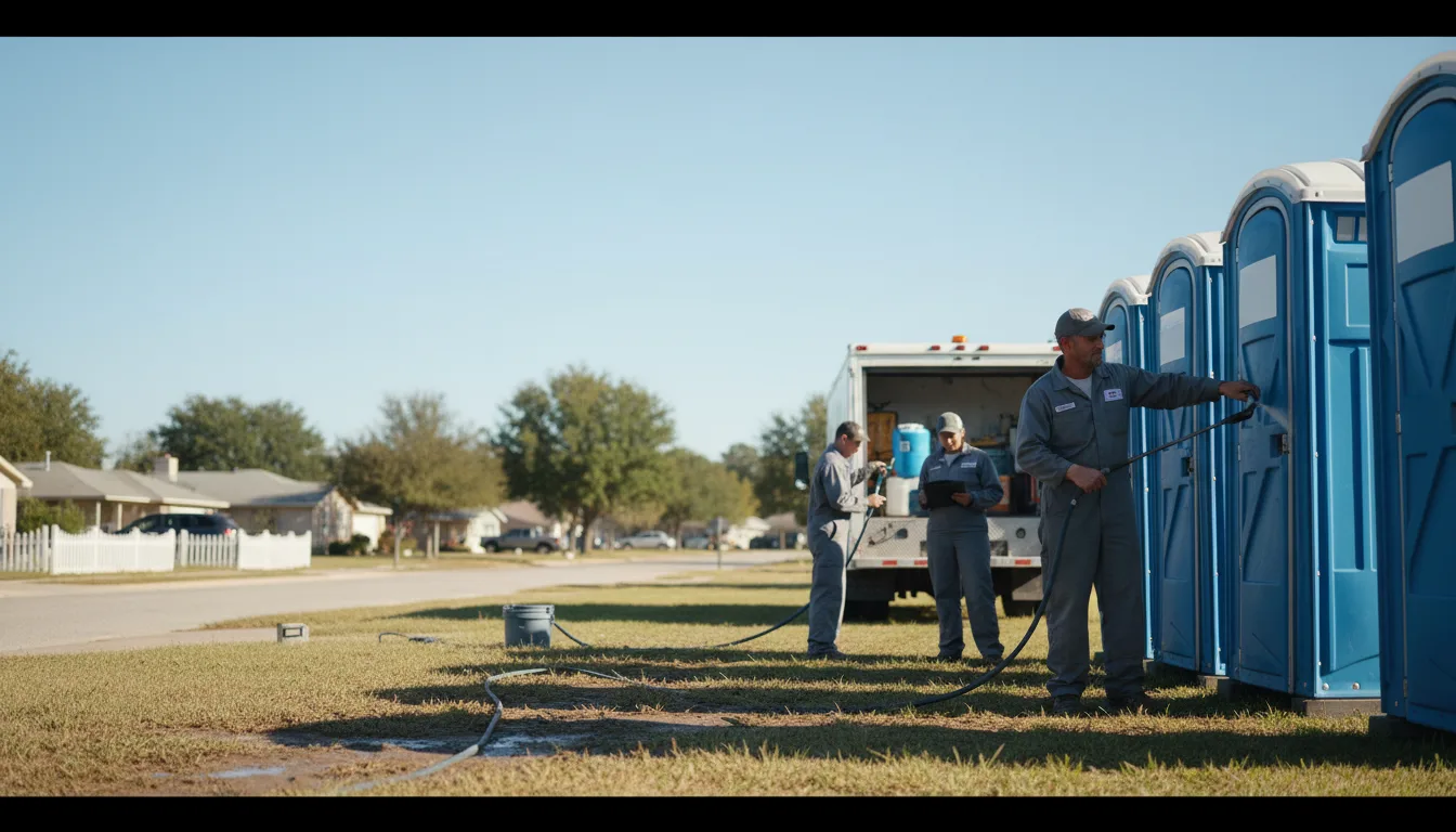 Long-Term Portable Toilet Rental in Bussey, IA near me